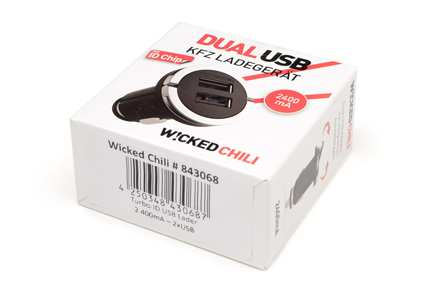 Wicked Chili KFZ USB Adapter für den Zigarettenanzünder im Test
